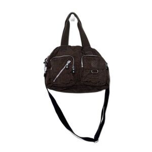 Kipling Defea Satchel No Monkey - Brown